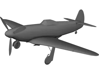 Yakovlev Yak-3 3D Model