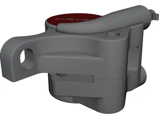 Hayes Disk Brake Caliper 3D Model