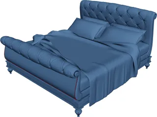 Bed 3D Model