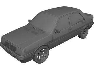 Lancia Prisma 1600 3D Model