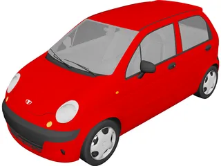 Daewoo Matiz 3D Model