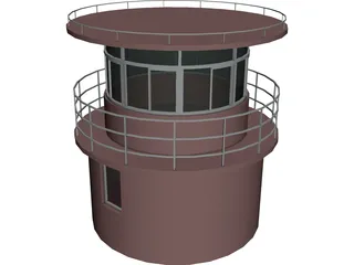 Lighthouse Small 3D Model 3D Preview