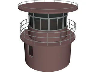 Lighthouse Small 3D Model