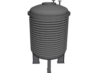 Mixing Boiler 3D Model