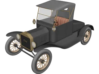 Ford T 3D Model