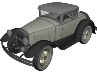 Ford A 3D Model