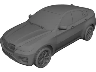 BMW X6 3D Model