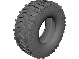 Tire Off Road 3D Model