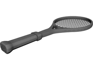 Tennis Racket 3D Model