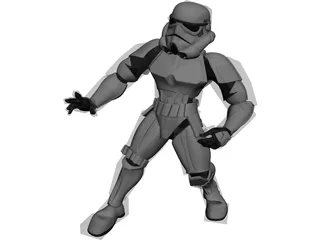 Star Wars Stormtrooper 3D Model