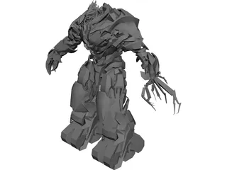 Transformers Decepticon Megatron 3D Model