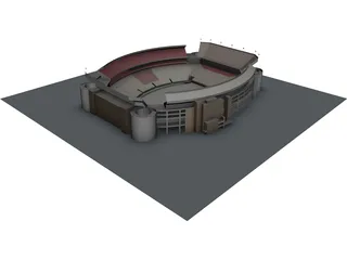 Bryant-Denny Stadium 3D Model