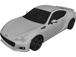 Subaru BRZ 3D Model