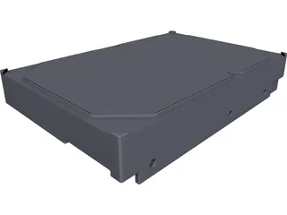 Seagate HDD 3D Model 3D Preview