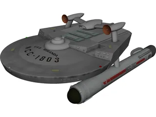 USS Miranda 3D Model