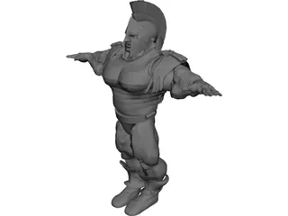 Spartan 3D Model
