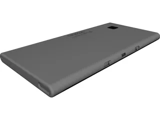 Nokia Lumia 960 CAD 3D Model