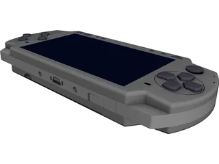 Sony PlayStation Portable Slim (2004) CAD 3D Model