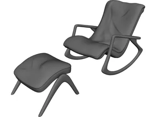 Armchair 3D Model