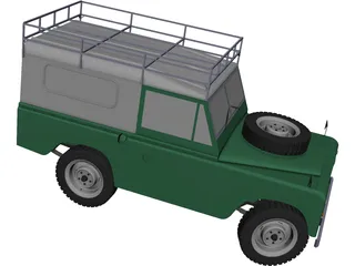 Land Rover CAD 3D Model