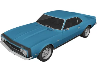 Chevrolet Camaro SS (1967) 3D Model