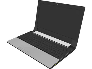 Asus Laptop CAD 3D Model