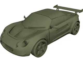 Lotus Elise 111S (1999) 3D Model