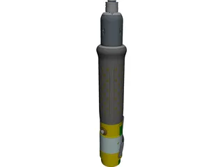 Atlas Copco Screwdriver 3D Model