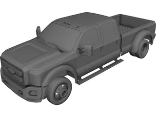 Ford F-550 Super Duty 3D Model 3D Preview
