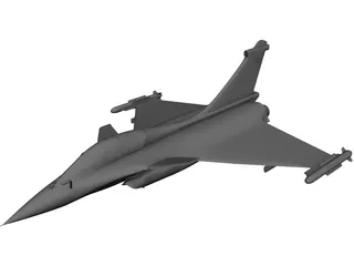 Dassault Rafale 3D Model