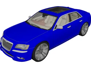 Lancia Thema (2013) 3D Model