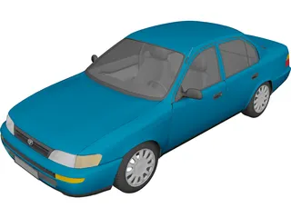 Toyota Corolla 1.6 XE.I. 3D Model