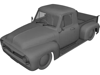 Ford F100 (1955) 3D Model