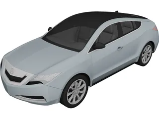 Acura ZDX (2010) 3D Model