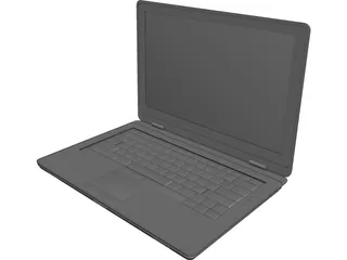 Dell Notebook 3D Model