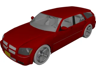 Dodge Magnum SRT8 3D Model