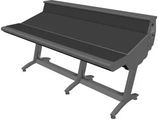 Recording Studio Console 3D Model