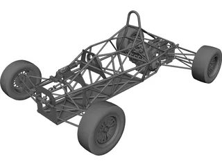 Chassis F600 CAD 3D Model