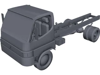 Mitsubishi Canter 659 CAD 3D Model