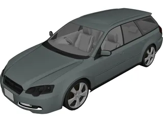 Subaru Outback 3D Model 3D Preview