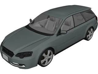 Subaru Outback 3D Model