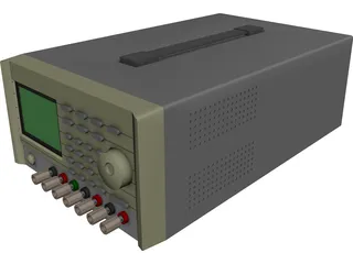 Instek Power Supply CAD 3D Model