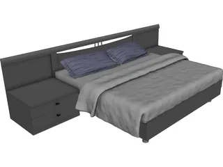 Bed 3D Model