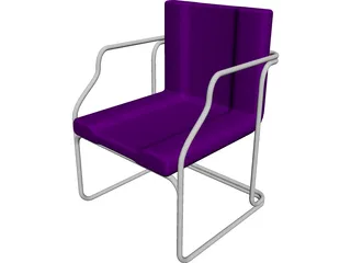 Chair Guest 3D Model