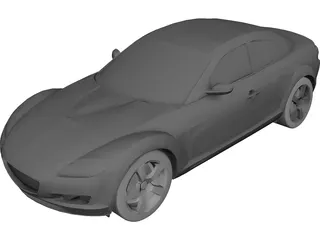 Mazda RX-8 (2003) 3D Model