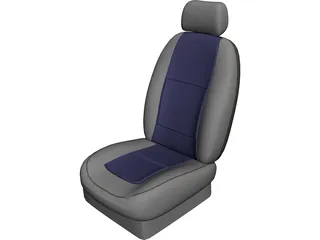 Car Seat 3D Model