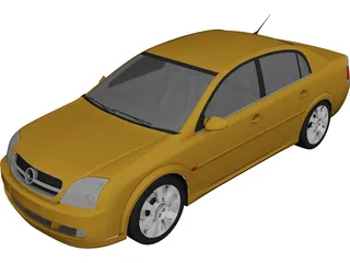 Opel Vectra (2002) 3D Model