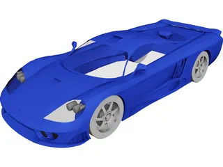 Saleen S7 (2001) 3D Model