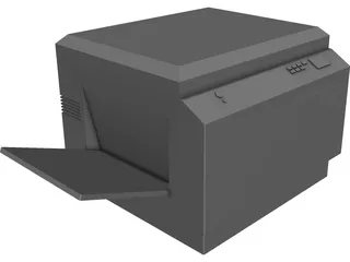Xerox Copier 3D Model 3D Preview