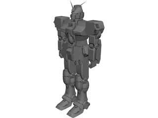 Gundam 3D Model 3D Preview